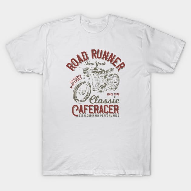 Road Runner New York T-Shirt by JabsCreative